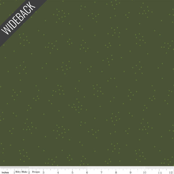 Scattered-A-Cross Wideback in Chive