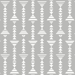 Little Tribal Stripe in Pebble