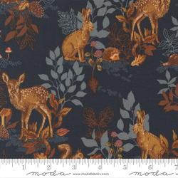Autumn Forest in Midnight