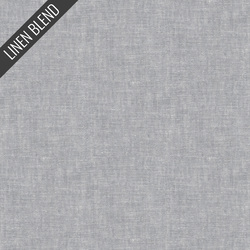 Yarn Dyed Linen Blend in Nickel