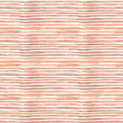 Small Watercolor Wash Stripe in Blush