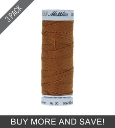 Brass (9146-1131) - Cordonnet 30wt Polyester - 55 Yards (3 Pack)
