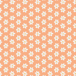 Spring Daisies in Carrot