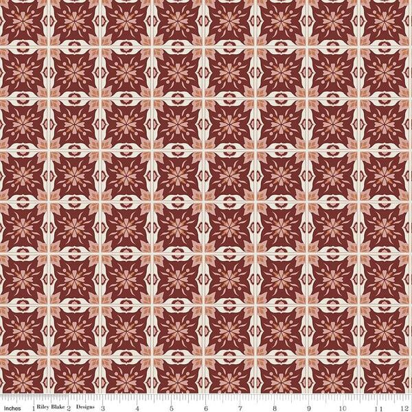 Mill Tiles in Plum