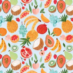 Fruit Cocktail in Sea