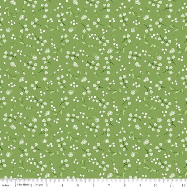 Floral in Green