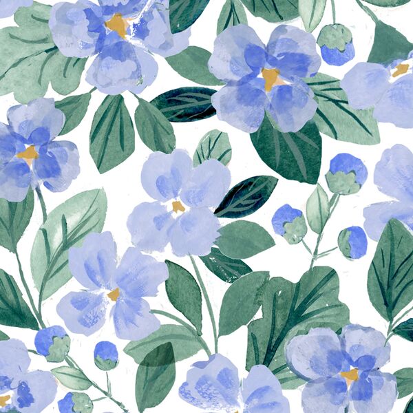 Forget Me Not in White