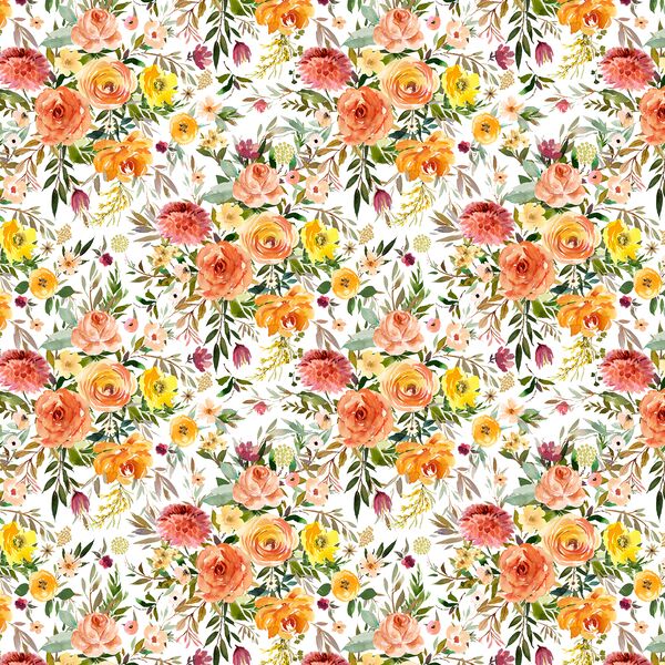 Little Blooms in White