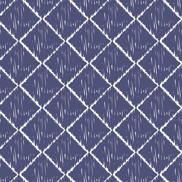 Ikat in Indigo