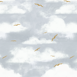Bird Watching in Cumulus Blue
