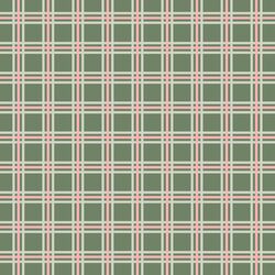 Winter Plaid in Pine Green
