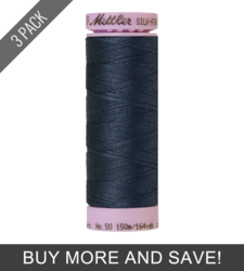 Harbor (9105-1276) - Silk Finish Cotton 50wt - 164 Yards (3 Pack)