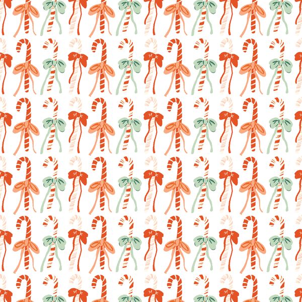 Sweet Candy Canes in Holiday