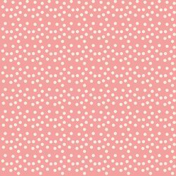 Scallop Polka Dots in Candy Pink