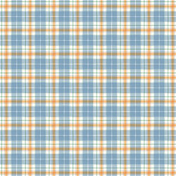 Plaid in Denim