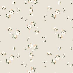 Scattered Floral in Cream