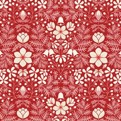 Holiday Bells in Cranberry Red