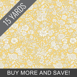 Emily Belle in Sunshine Yellow - 15 Yard Bolt