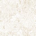 Paperie in Golden Dream on White