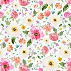 Sweet Treat Floral in Rainbow