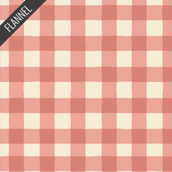 Plaid of My Dreams Flannel in Blush