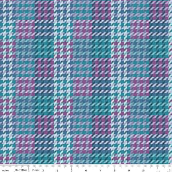 Plaid in Blue