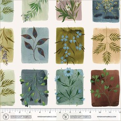 Tiny Botanicals in Linen