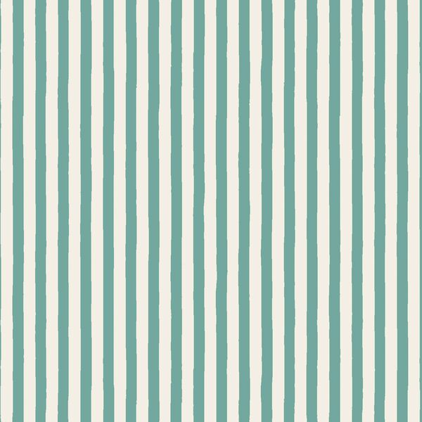 Merry Candy Stripe in Mint Green