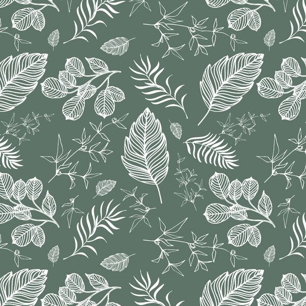Foliage in Cactus Green