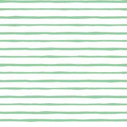 Artisan Stripe in Sprout on White