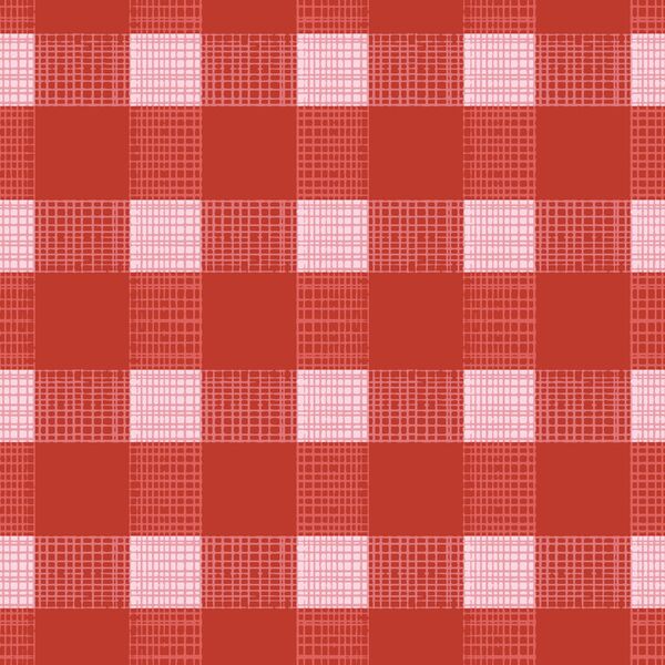 Woven Plaid in Red