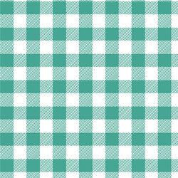 Medium Buffalo Plaid in Jade