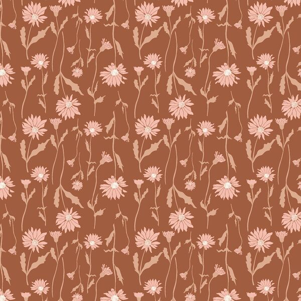 Wild Daisies in Copper