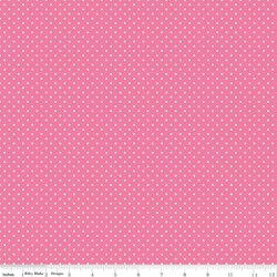 Swiss Dot in Hot Pink