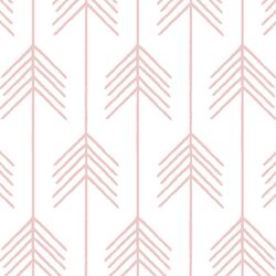 Vanes in Blush on White