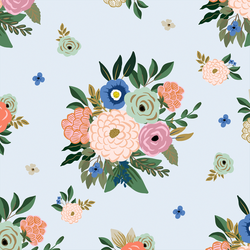 Big Deco Bouquet in Cloudy Blue
