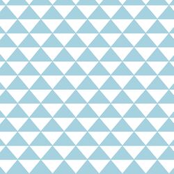 Triangle Mosaic in Robins Egg