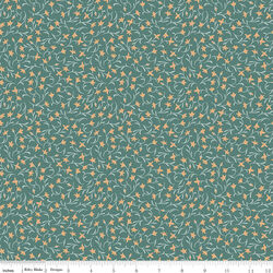 Flower Toss in Teal