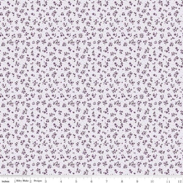 Ditsy in Purple