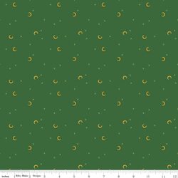 Moon and Stars in Pickle Sparkle