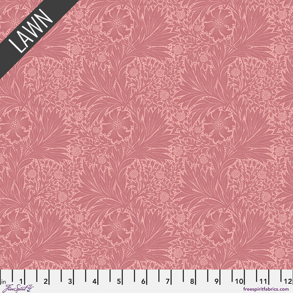Marigold Cotton Lawn in Rose