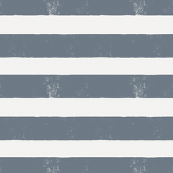 Painted Stripe in Ink Blue