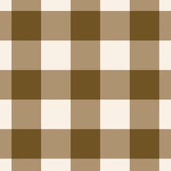 Big Gingham in Cocoa
