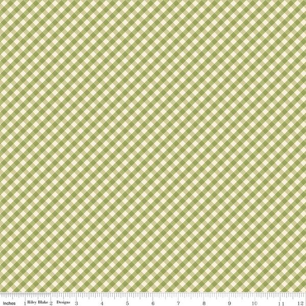 Gingham in Green