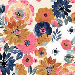 Charlotte Floral in Vanilla