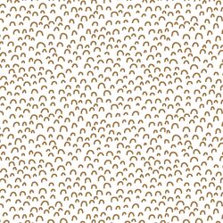 Doodle in Ochre on White