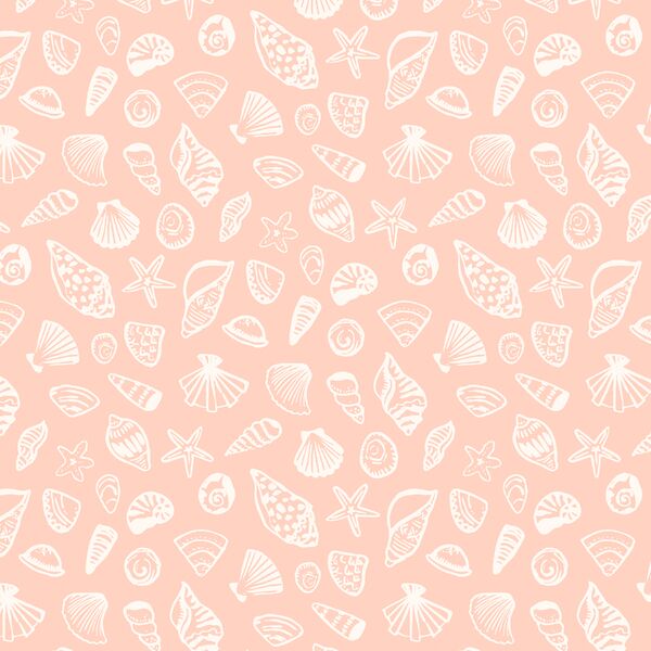 Seashells in Shell Pink