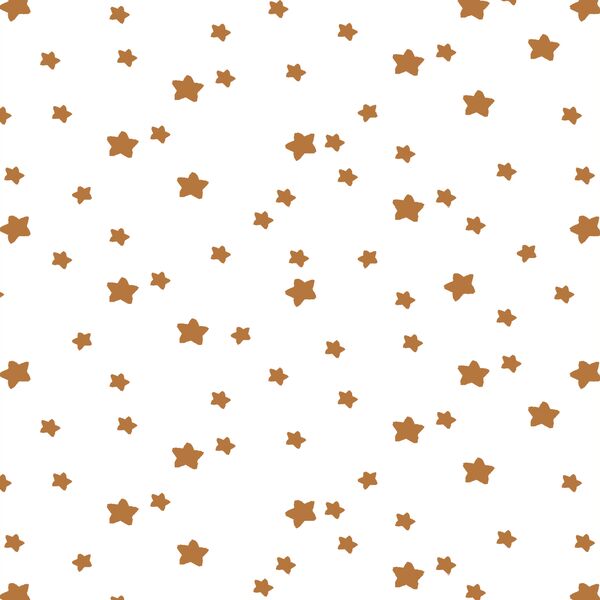 Star Light in Ginger on White
