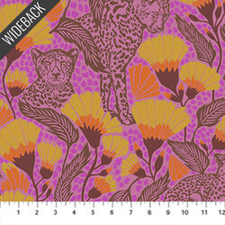 Cheetah Cloth Wideback in Amethyst