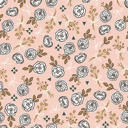 Texas Floral in Rose
